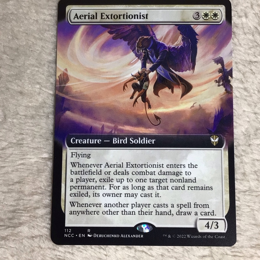 Aerial Extortionist Magic Card